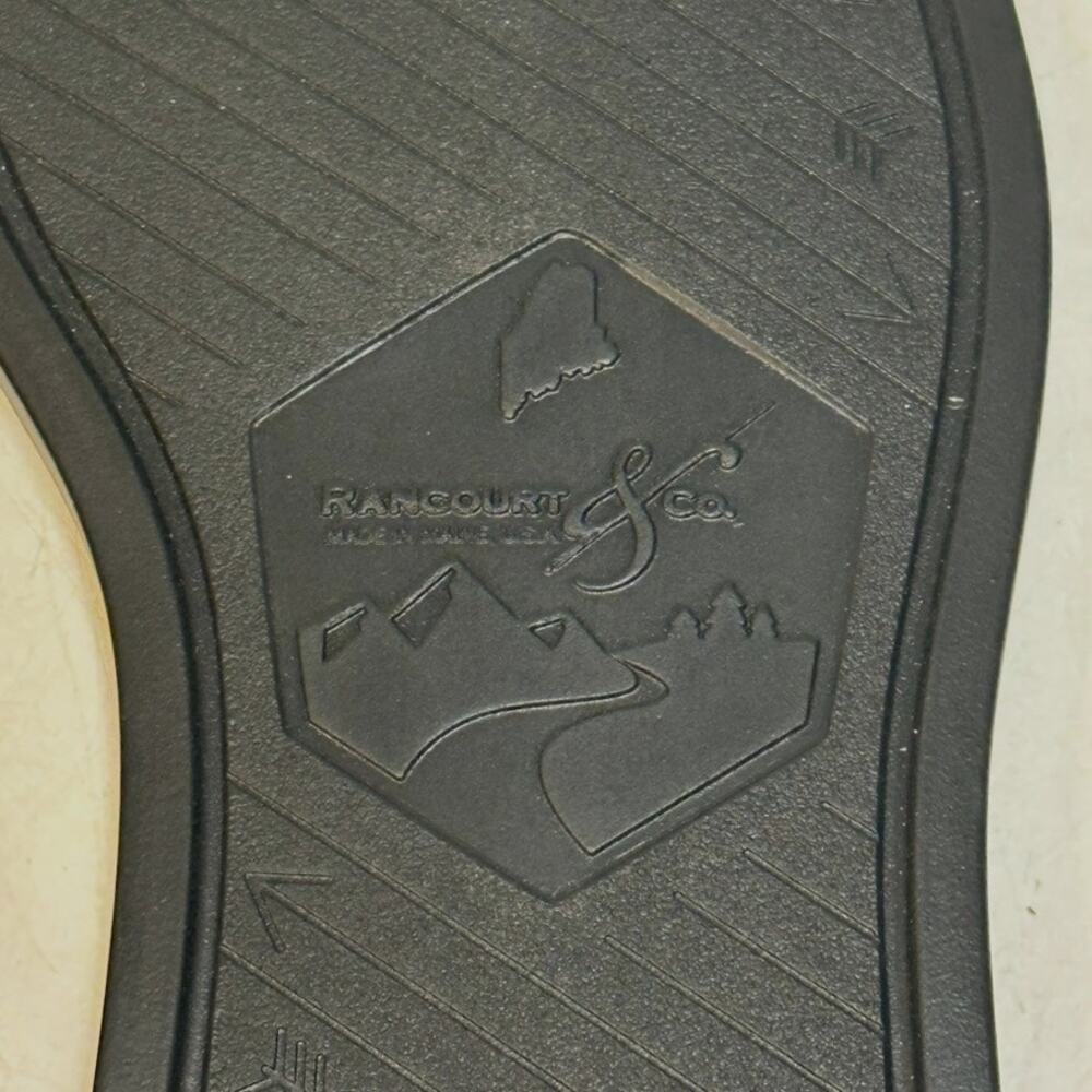 NWOT Rancourt & Co. Replacement Soles Camp Moc Ranger Moc Black Rubber 11 D
